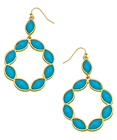 Blu Bijoux Wreath Earrings