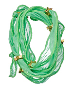 Blu Bijoux Mint Star Studded Wrap Bracelet