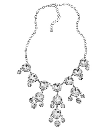 Blu Bijoux Sparkle Bib Necklace