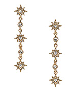 Blu Bijoux Starburst Drop Earrings