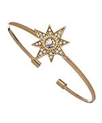 Blu Bijoux Starburst Bangle