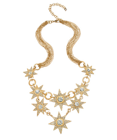 Blu Bijoux Multi Starburst Bib Necklace
