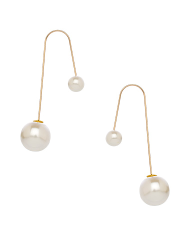 Blu Bijoux Pearl Earring Threaders