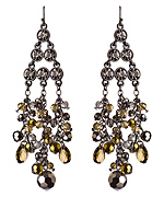 Carolee Chandelier Midnight Express Earrings