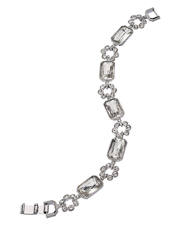 Carolee Regal Reflection Crystal Flex Bracelet