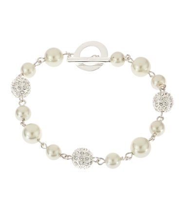 Carolee Pavé Pearl Bracelet