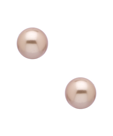 Carolee Gold and Pearl Stud Earrings