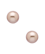 Carolee Gold and Pearl Stud Earrings