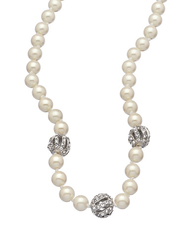 Carolee Crown Pearl Necklace