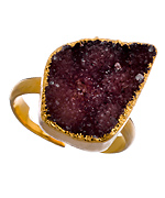 Charlene K Champagne Druzy Ring
