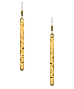 Charles Albert Alchemia Hammered Stick Earrings