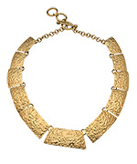 Charles Albert Alchemia Hammered Necklace