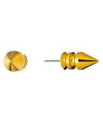 Courtney Lee Collection Gold Rex Spike Stud Earrings