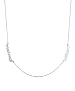 Danielle Stevens Silver Name Game Necklace