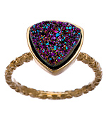 Dara Ettinger Gold Disco Nadia Ring