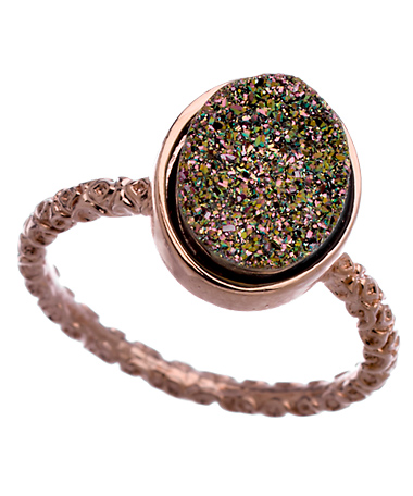 Dara Ettinger Rose Gold Firefly Nadia Ring