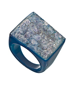 Dara Ettinger Dara Blue All Geode Ring