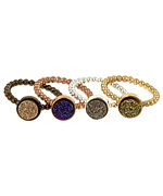 Dara Ettinger Victoria Druzy Stackable Rings
