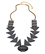 David Aubrey Triangle Geometric Necklace