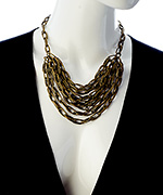 David Aubrey Seven Chain Necklace