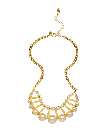 David Aubrey Smiling Pearl Necklace