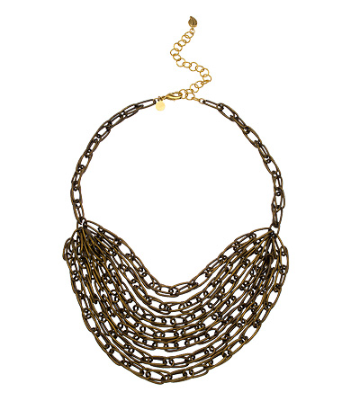 David Aubrey Seven Chain Necklace