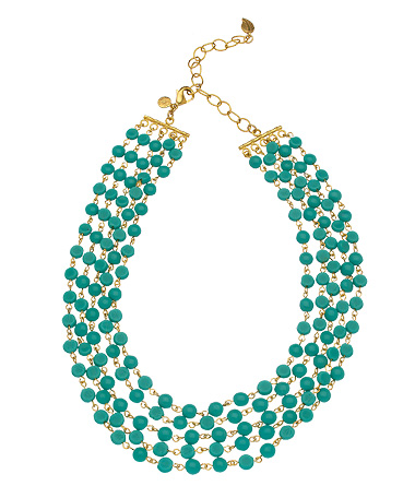David Aubrey Turquoise Beaded Necklace