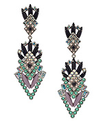 Elizabeth Cole Large Arrowhead Earrings