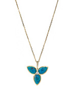 Elizabeth Showers Chrysocolla Mariposa Necklace
