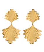 Emily Elizabeth Fan Drop Earrings
