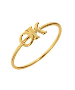 Emily Elizabeth Lil Open 'OK' Wire Ring