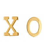 Emily Elizabeth Jewelry Hugs and Kisses Stud Earrings