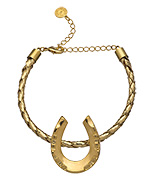 Emily Elizabeth Gold and Gold Luck Cord Bracelet