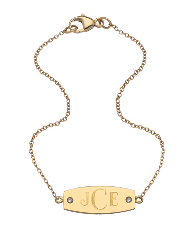 Emily and Ashley ID Engraved Bracelet