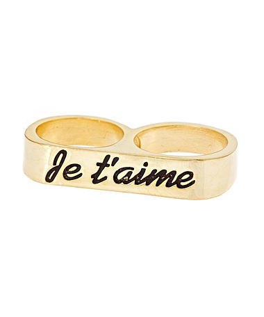 Erica Anenberg Je T’aime Twosome Ring