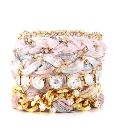 Ettika 'S It Girl' Stack Bracelet Set