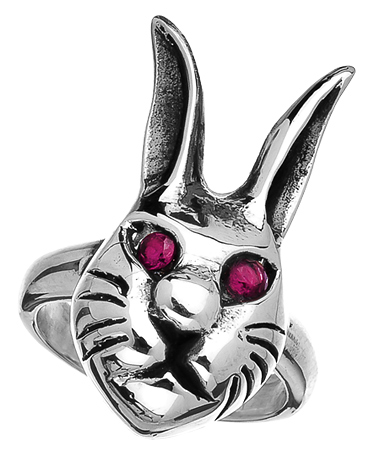 Femme Metale Bad Bunny Ring