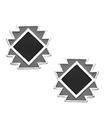 Foxy Originals Silver Navajo Earrings