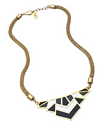 Foxy Originals Gold and Enamel Empire Necklace