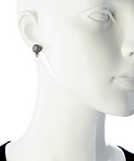 Freida Rothman Pave Ball Stud Earrings