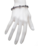 Freida Rothman Nautical Button Hinge Bangle