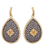 Belargo Tear Drop and Petal Earrings