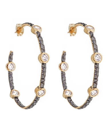Belargo Inside Out Hoop Earrings