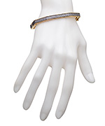 Freida Rothman Octagon Pave Hinge Stacking Bangle