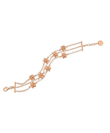 Gala Three Row Lotus Bracelet