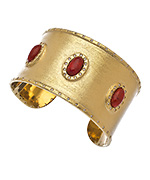 Gottex Coral 'Portofino' Cabochon Cuff