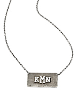 Grey Lee Diva Monogrammed Necklace