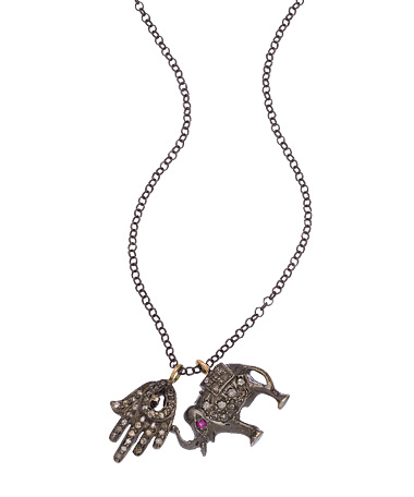 Haridra Mudra and Balan Elephant Necklace