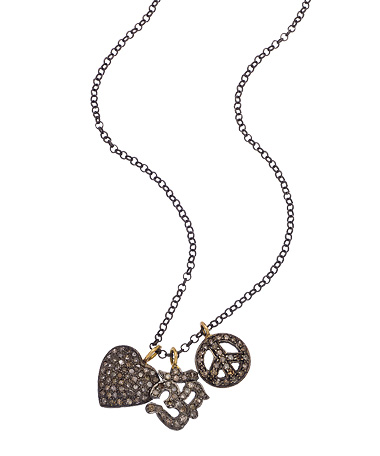 Haridra Savita Love and Peace Necklace