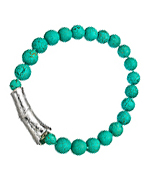 Harrison Morgan Turquoise Beaded Statement Necklace